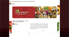 Desktop Screenshot of almaroufco.com